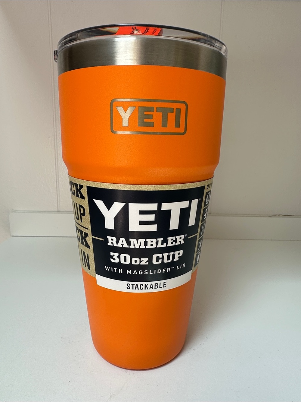 Yeti Rambler 30 oz Tumbler -  King Crab Orange